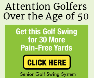 Senior Golf Swing System